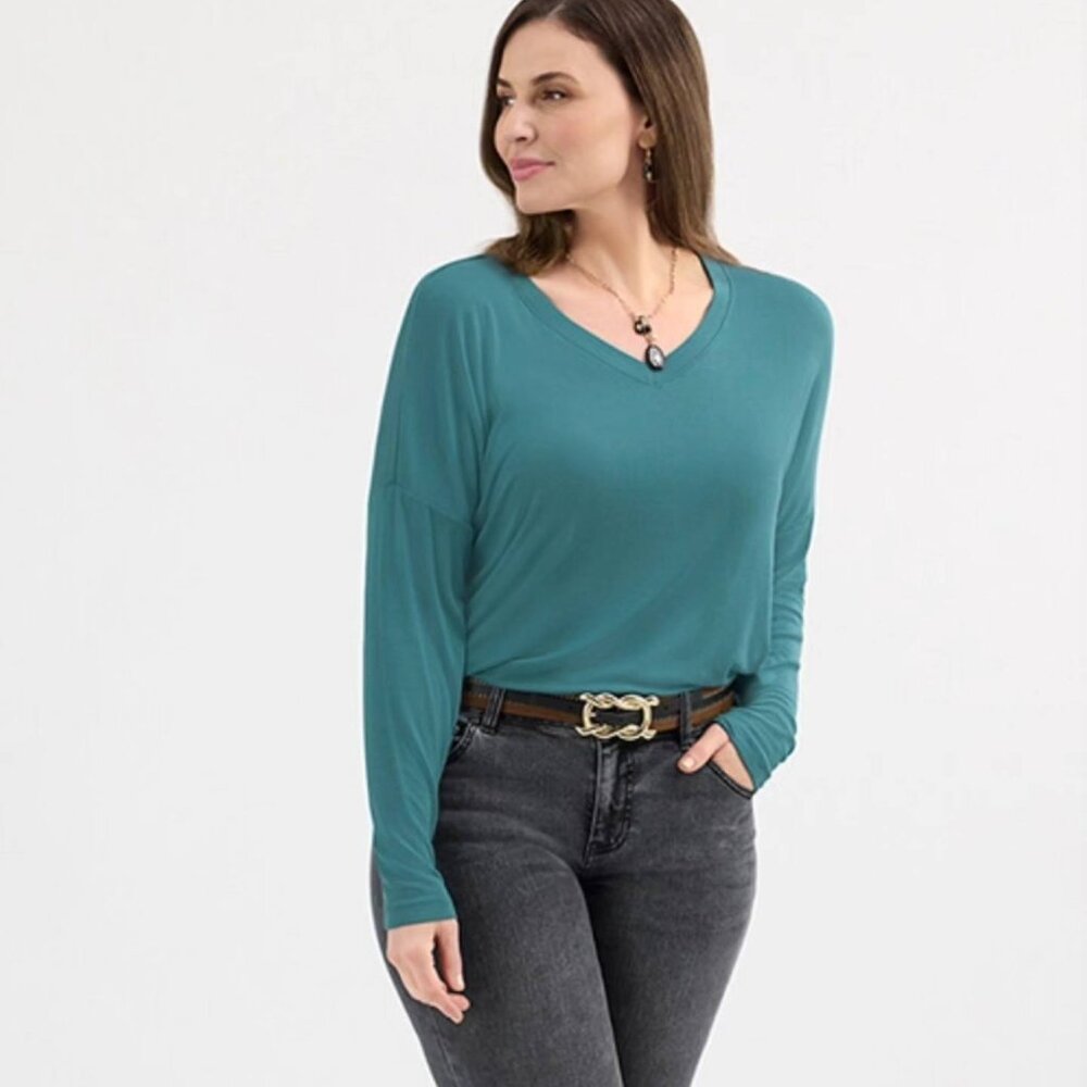 NWT | Cabi 4777 MIXED-MATERIAL TWIST BELT - Picture 4 of 6